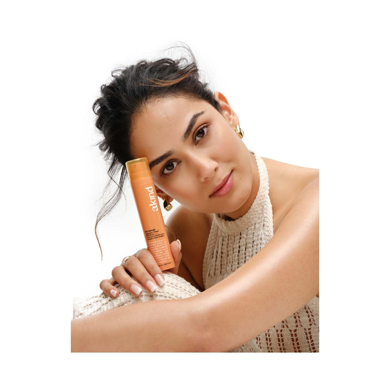 Akind No Shade Sunscreen Primer SPF 50 PA++++ | Sunscreen with UVA/UVB Protection + Matte Primer + No White Cast | For All Skin Types | Skin Barrier Defence range | Hyaluronic acid, Licorice Root Extract, Rapeseed Oil