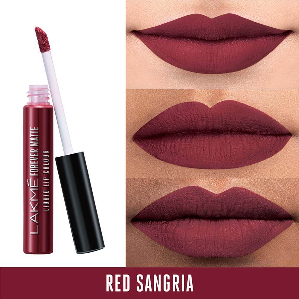 Lakmé Lip Color Red Sangria,Pink Galm (Matte)