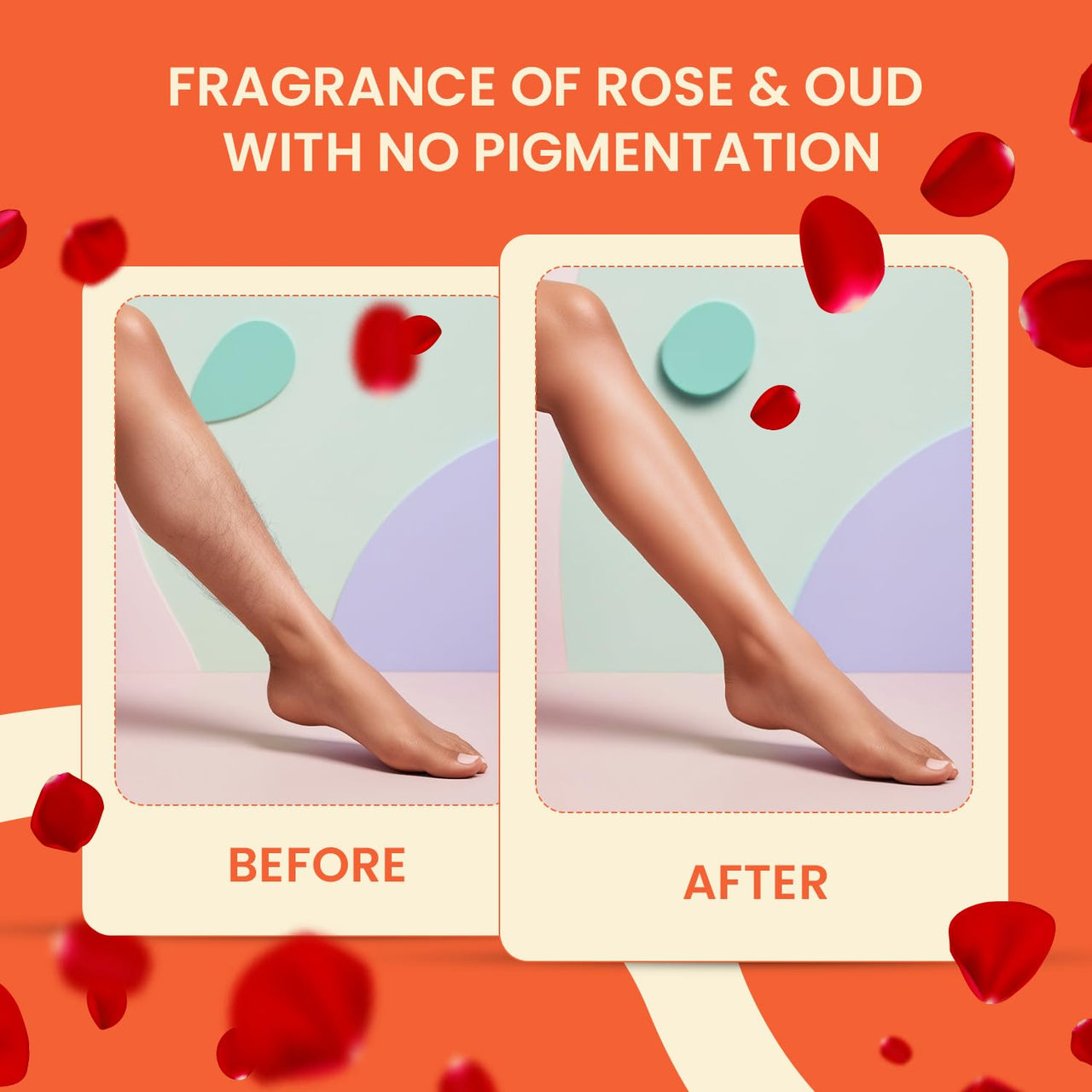 Urban Yog Herbal Hair Removal Wax Powder for Women (100 g) | Safe for Hand, Legs, Body & Bikini | Multani Mitti & Natural Starch Wax Powder | Barium Sulfide-Free, Sulphate-Free, Paraben-Free | Rose & Oud Fragrance
