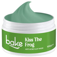 BAKE 2% Salicylic Acid Clay Mask Niacinamide for Acne Prone, Oily Skin, Open Pores & Blackheads | Anti Acne Clay Mask with Kaolin Clay | For Dark Spots, Oily Skin & Blemishes - 100g