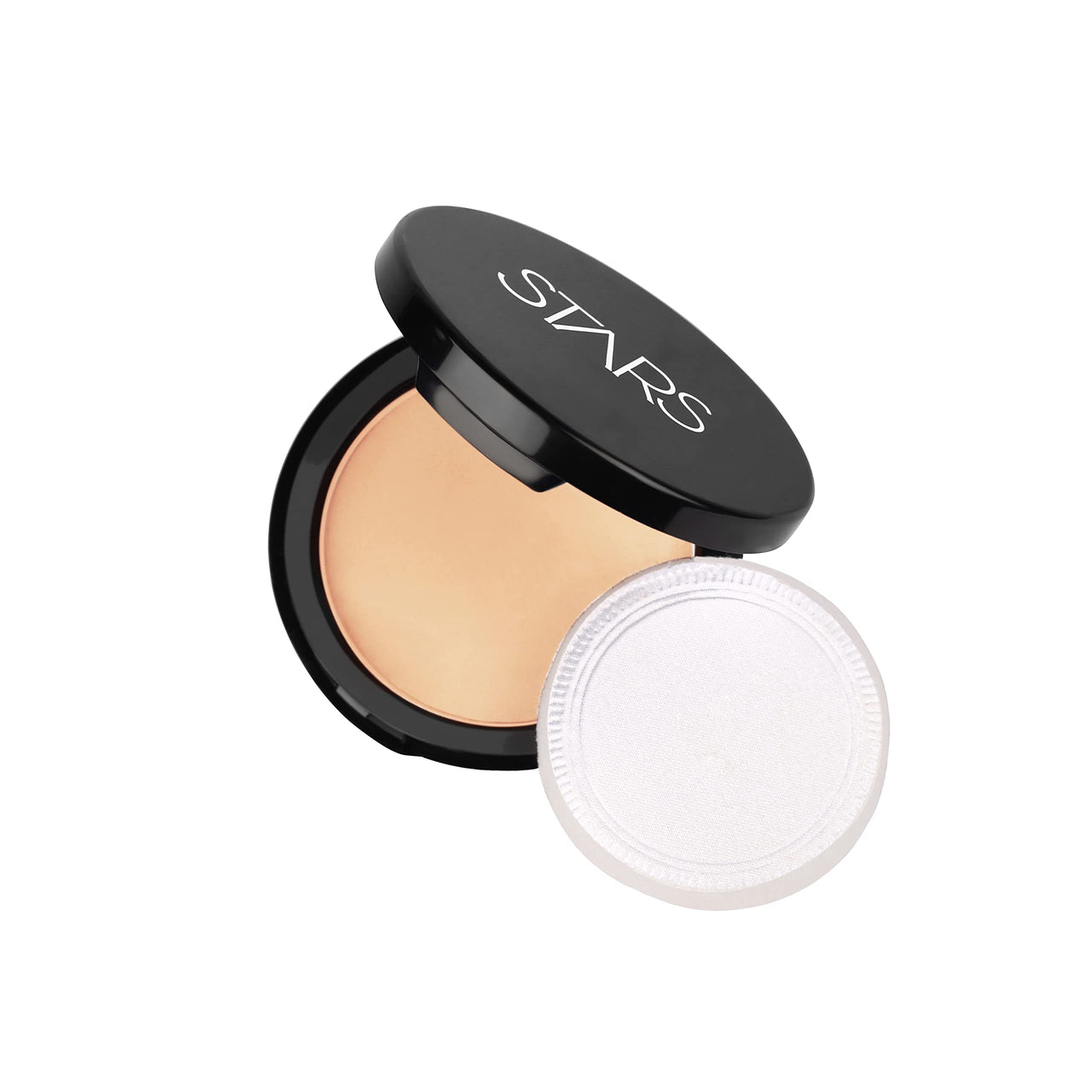 Star Cosmetics Photo Fix Matte Finish 2 In 1 Powder Foundation Personal & Professional Long Lasting Water Proof Highly Pigmented Full Coverage Face Make Up Foundation For All Skin Types (Vanilla) 9g