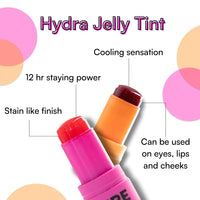 Get Even Hydra Jelly Tint - Cheeks, Lips and Eyes For Brightening and Balancing - Pink Ice 89