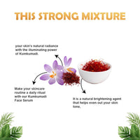 Veda Harvest Kumkumadi oil/Kumkumadi tailam for glowing skin|Brighten Skin|Acne and Pimples|For Dark spots,Wrinkles and Pigmentation| Brightening Oil|All Skin Types & No Side Effects| 30ml