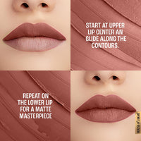 Lakmé 9To5 Primer + Matte Lip Color Mp9 Nude Touch, 3.6 G