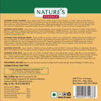Nature's Essence Glowing Gold Facial Kit, 500g