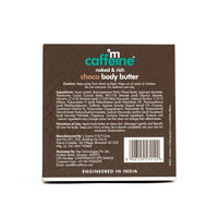mCaffeine Body Butter for Dry Skin for both Women and Men | Shea Butter Moisturizer with Cocoa Butter & Caffeine | Body Cream for 72Hrs Moisturization | Non-Sticky for All Skin Types (100gm)
