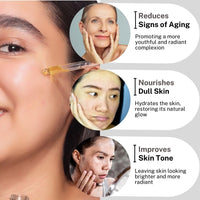 House Of Beauty Peach & Jojoba with Vitamin E - Glow Face Oil for skin brightening, reduce wrinkles, dark spots, Hydrating, Natural & Nourishing Facial Oil for Radiant Skin, Lightweight & Non-Greasy - 10 ml (Pack of 1)