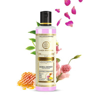 Khadi Natural Moisturising Lotion, Rose and Honey| Smooth and radiant skin| Unique non-sticky formula| Keeps skin moisturized | Body Lotion| Suitable for All Skin Types| 210ml