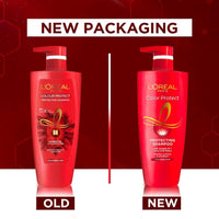 L'Oreal Paris Shampoo, Vibrant & Revived Colour, For Colour-treated Hair, Protects from UVA & UVB, Colour Protect, 650ml