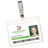 Avery Heavy Duty Badge Holders with Clips, 2.25