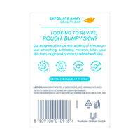 Dove Exfoliate Away Serum Beauty Bar | 4% Refining Serum + AHA | Micro-polishes for silkier skin | Paraben & SLS free | 375g (125g x 3)
