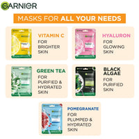 Garnier Skin Naturals, Face Mask, Hydrating, Brightening & Anti-Dark Spots, Bright Complete, 1 pc, 28g