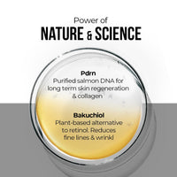 Dr. Sheth's Bakuchiol & Pdrn Ampoule Serum | 3000 PPM PDRN, 0.1% Retinol | Firms & Plumps Skin | Reduces Fine Lines & Wrinkles | Improves Skin Texture | Non-Irritating | For Men & Women | All Skin Type | 30 ml