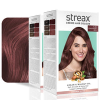 Streax Cream Hair Color for Unisex, 120ml - 5.66 Cinnamon Red (Pack of 2)