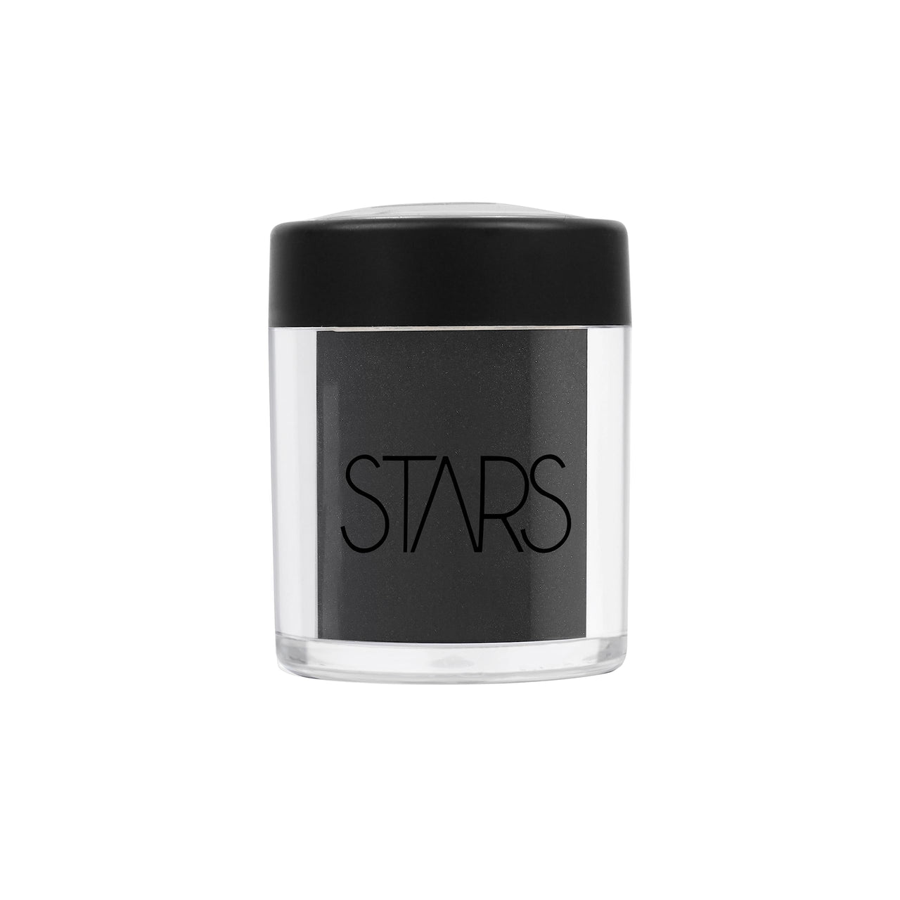 Stars Cosmetics Eyeshadow Pigment Powder For All Skin Types for Professional Look Shiny Medium Coverage Luminious Long Lasting Eye Makeup Girl Women (Black) 4g
