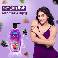 Fiama Body Wash Shower Gel Blackcurrant & Bearberry, 895 ml Family Pack, Body Wash for Women & Men with Skin Conditioners for Radiant Glow, Suitable for All Skin Types