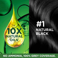 Garnier Color Naturals Crème hair color, Shade 1 Natural Black, 70ml + 60g