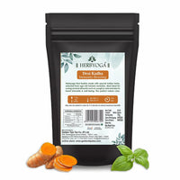 Golden Tips Herbyoga Immunity Booster Kadha Tea, Ayurvedic Blend with Ashwagandha, Tulsi, Giloy & More, Natural Wellness & Antioxidants, Supports Digestion & Immunity, (100 Gram, 50 cups)