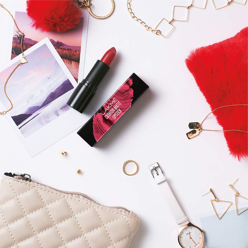 Lakmé Cushion Matte Pink Date - Pink Date, 4.5 Gm