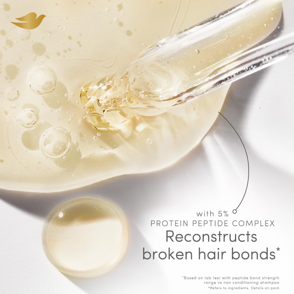 Dove Peptide Bond Strength Leave-in Crème Serum 52 ml |Enriched with 5% PROTEIN PEPTIDE Complex| Lightweight Texutre | Continuous Damage repair