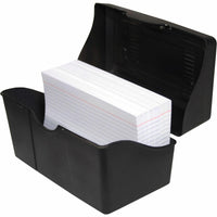 Innovative Storage Designs Plastic Card File, 4