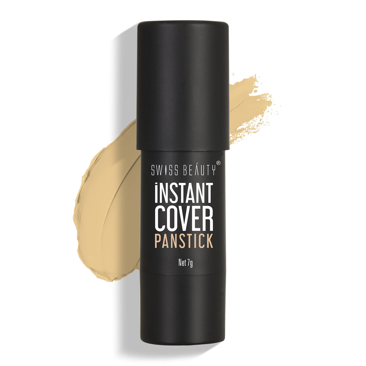 Swiss Beauty Instant Cover Panstick, Shade - Shell Beige, Face Makeup, 7gm