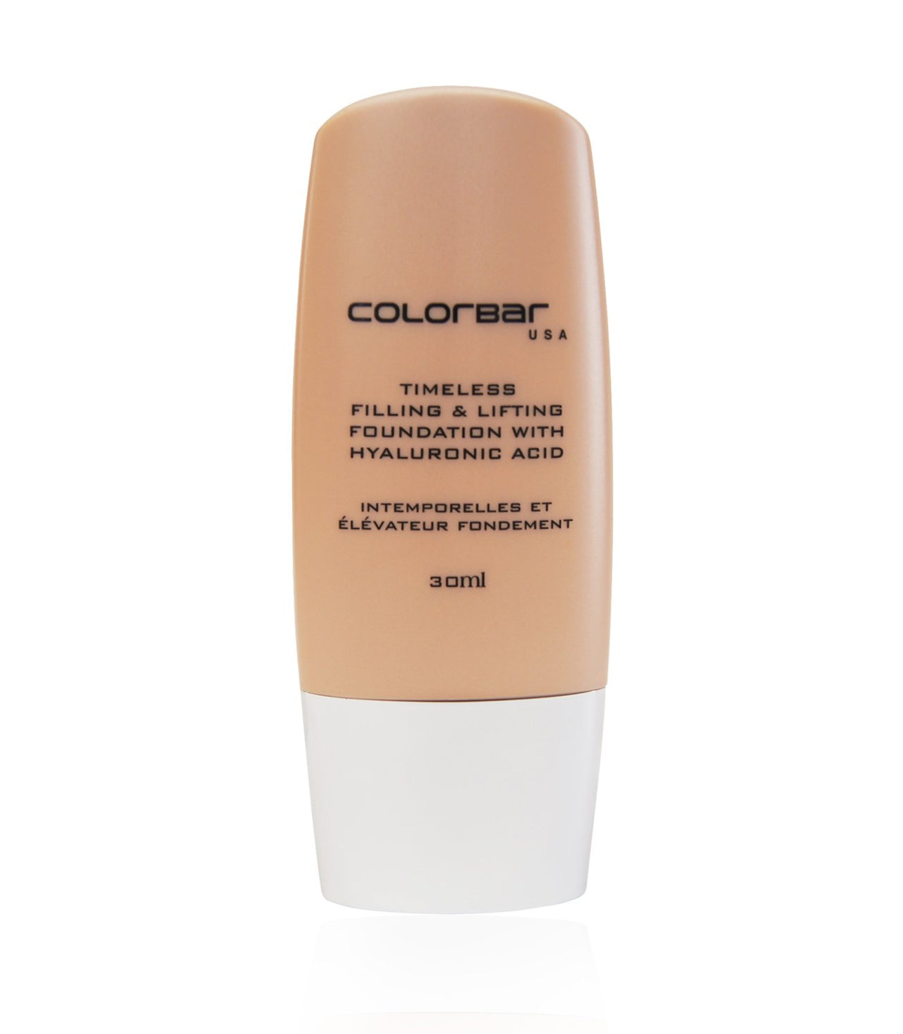 Colorbar Timeless Filling And Lifting Foundation New 30Ml Light Linen | Translucent Finish | Enriched with Hyaluronic acid and Vitamin E | Lightweight | Long-lasting application |Non-comedogenic formula I Liquid