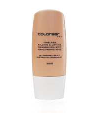 Colorbar Timeless Filling And Lifting Foundation New 30Ml Light Linen | Translucent Finish | Enriched with Hyaluronic acid and Vitamin E | Lightweight | Long-lasting application |Non-comedogenic formula I Liquid