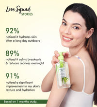 THE LOVE CO. Aloe Vera Gel - 250ml | Refreshing Hydration & Soothing Formula | Natural Moisturizer for Face and Body | Suitable for All Skin Types