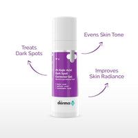 The Derma Co 3% Kojic Acid Dark Spot Corrector Gel | With Azelaic & Tranexamic Acid | For Spotless & Radiant Skin | Reduces Dark Spots, Pigmentation & Blemishes | For Men & Women | 30 g