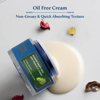 Blue Nectar Vitamin C Face Moisturizer for Oily & Acne Prone Skin with Grapeseed | Oil-Free | Plant Based Vit C Lightweight Cream for Men (19 herbs, 50g)