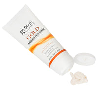 Globus Naturals Gold Radiance Anti Ageing & Brightening Face Scrub Enriched with Saffron, Liquorice & Walnut, 100 gms