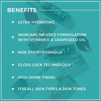 Tint Cosmetics Nude Lip Gloss for Women | Hydrating & High Shine | Lightweight & Non-Sticky with Vitamin-E & Grapeseed Oil | Gloss Lock Technology | All Skin Types | 2.5Ml (Roasted Chestnut) | FDA Approved