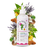 Tots & Bubbles Calming Baby Body Moisturizing Lotion – 300ml | Pediatrician Recommended Baby Cream | Kokum Butter & Sweet Almond Oil | Helps in Skin Nourishment | Coconut & Cardamom Oil, Konjac Root Extracts | No Artificial Fragrance, 0-5 years