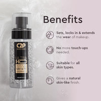 C2P Pro Makeup Fixer Spray After Makeup - 120ml | Mist & Fix Long Lasting Setting Spray for Women | Hydrating & Sweat Control | For All Skin Types | Vegan & Paraben Free