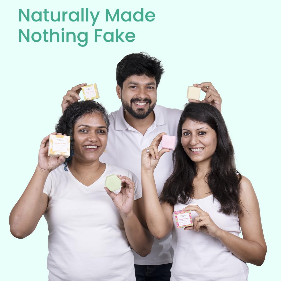 Earth Rhythm Anti-Dandruff Shampoo Bar for Itchy & Flaky Scalp | Men & Women | Contains Arnica Peppermint & Menthol Extracts | Sulphate & Paraben Free - 80 g (Tin)