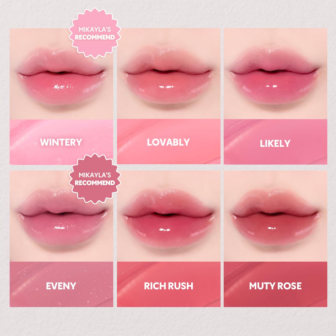 TIRTIR Waterism Tinted Lip Gloss, Kiss Ready Lipgloss, 12H Long Lasting Non Sticky Natural Tinted Glow Korean Multiuse Cheek and Lip Tint for Women gift, #05 SCOTCH SHOT, 1.8g