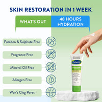 Cetaphil Moisturising Cream for Face & Body, Dry to Normal skin, 80 gm (Pack of 3)