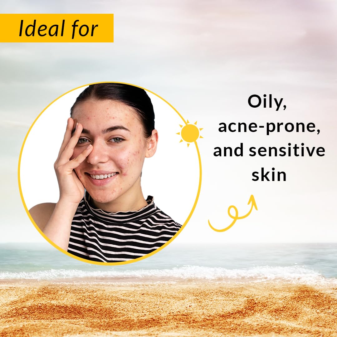 Fixderma Shadow RX Sunscreen SPF 55+ Gel PA+++ | Sunscreen for Oily Skin | Minimum Sunscreen SPF 50 | Sunscreen for Body & Face | Hybrid Sunscreen with UVA, UVB, IR Protection and Vitamin E - 75gm