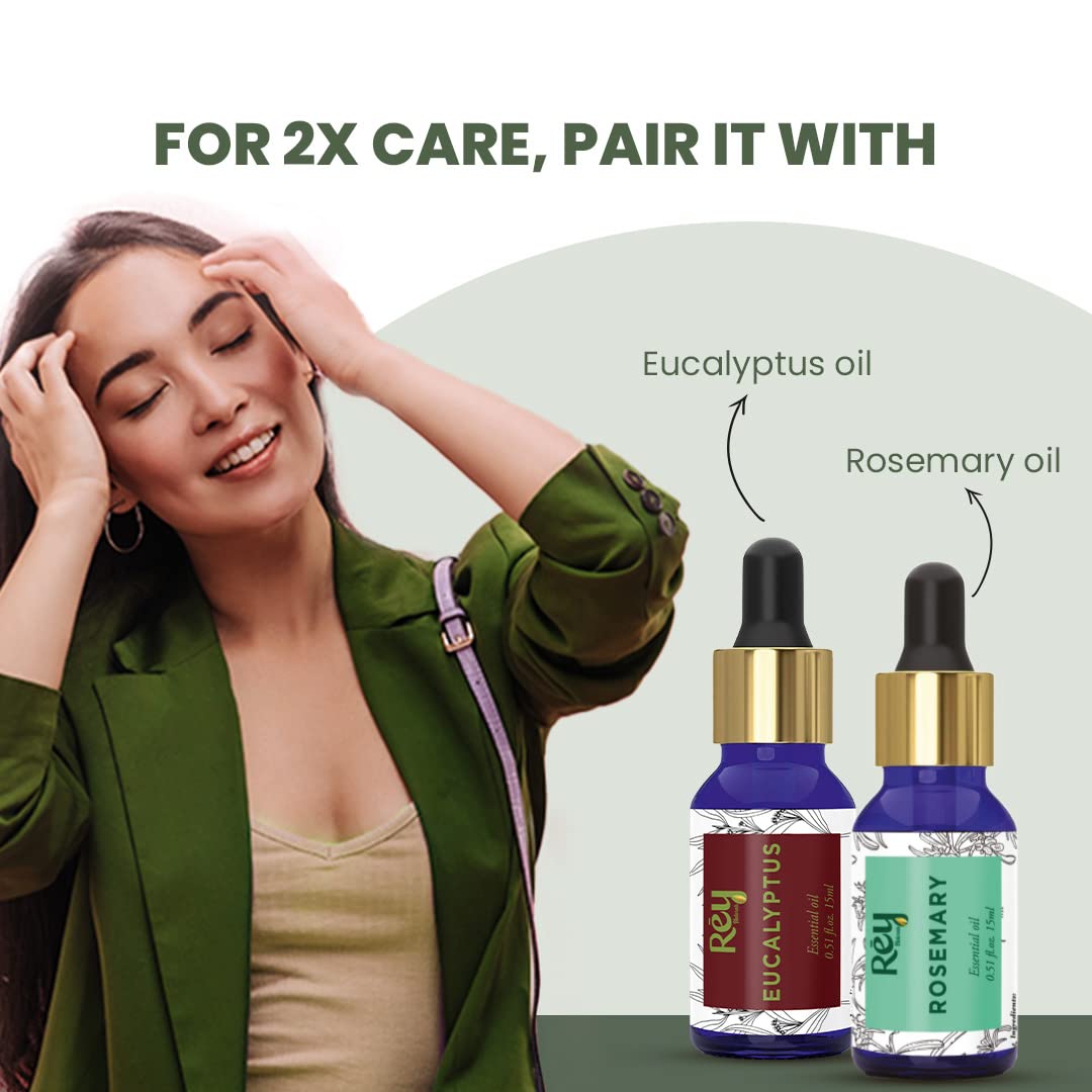 Rey Naturals Extra Virgin Olive Oil For Hair | Pure Olive Oil for Skin | Deeply Moisturizes, Repairs And Strengthens | olive oil for baby massage | Good Hair Texture | Adds Shine - 200ml