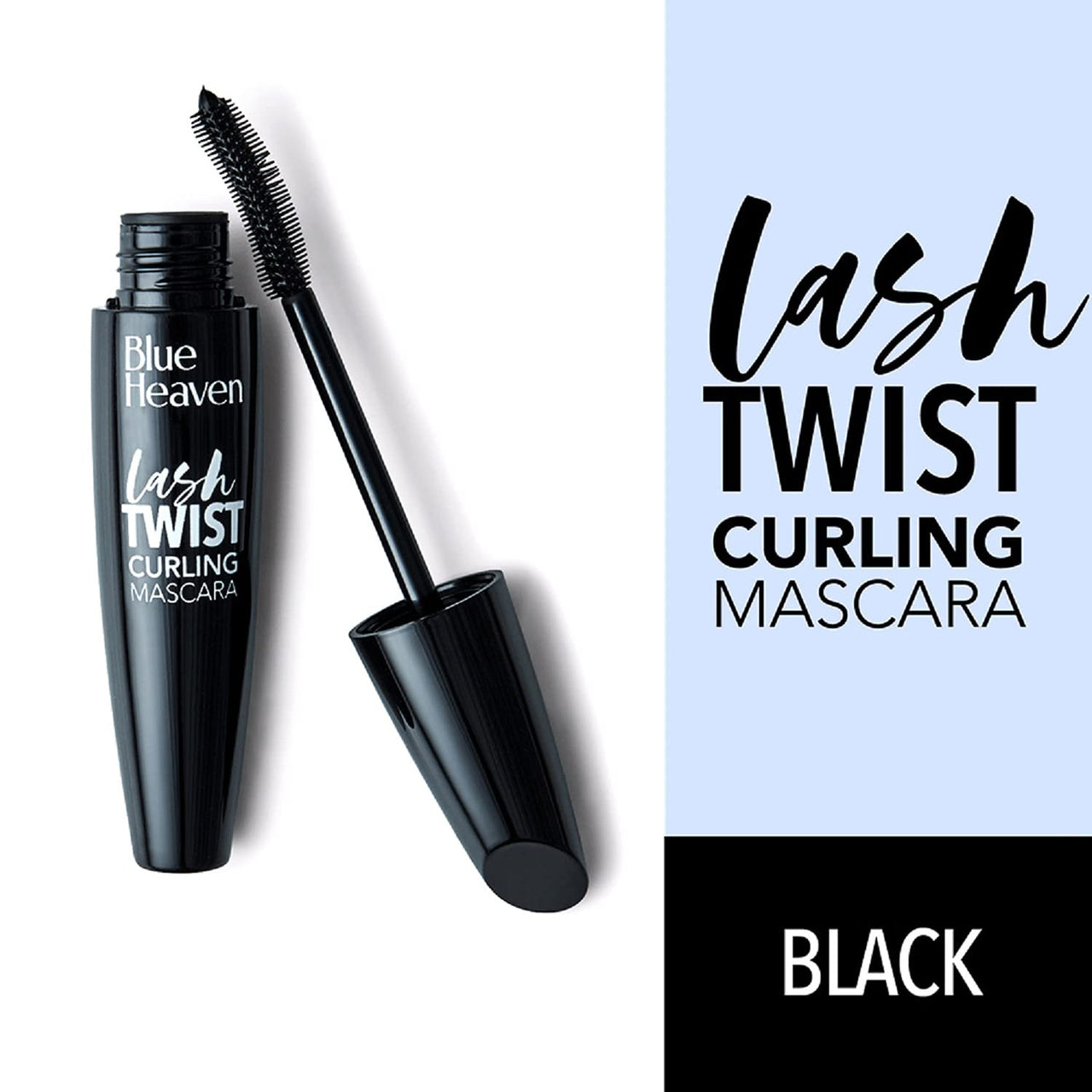 Blue Heaven Lash Twist Mascara, Black, 12 ml (Pack of 3)