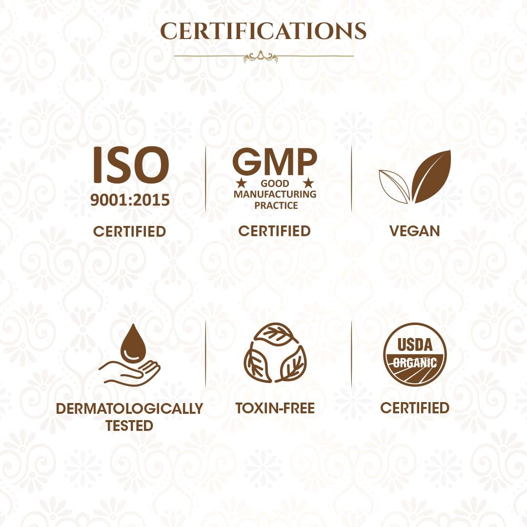 Khadi Essentials Sandalwood Rose Hair Shampoo with Geranium, Vetiver, Bhringraj Oil, For Hair Strengthening, Growth, 200ml SLS Paraben Free Cleanser, Multicolor