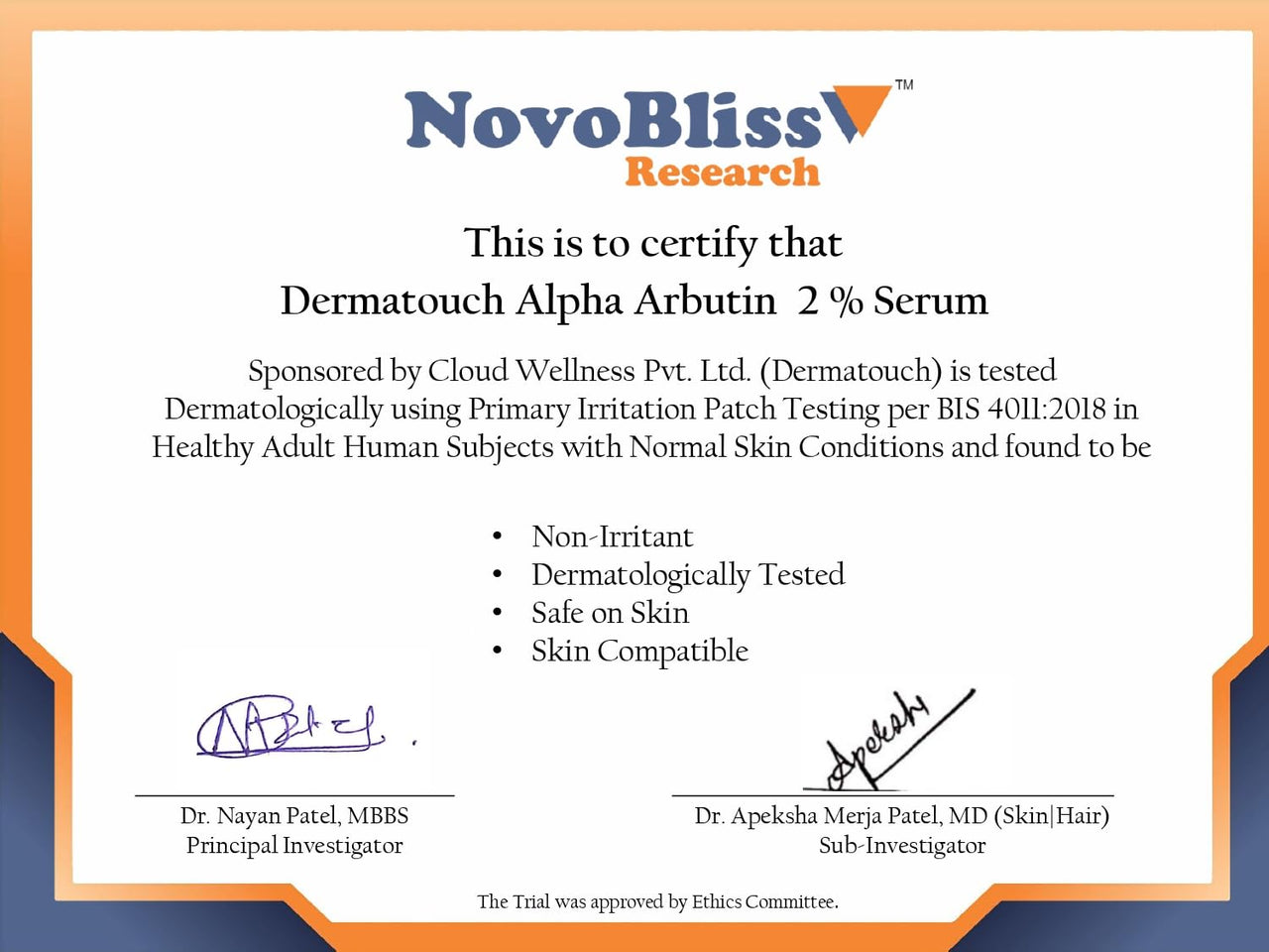 DERMATOUCH Alpha Arbutin 2% Serum | Best For Pigmentation & Dark Spots Reduction | Suitable To All Skin Types | For Both Men & Women | 30ml