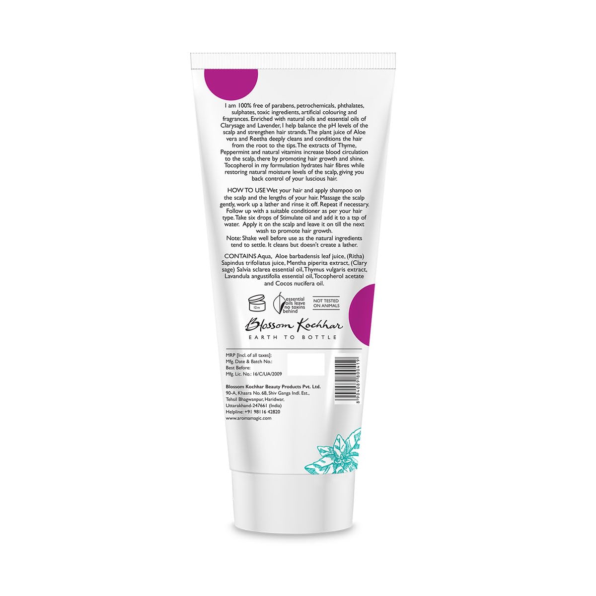 Aroma Magic Hairfall Control Shampoo Lavender & Mint (200 ml) Pack of 2