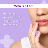 The Derma Co 1% Kojic Acid Lip Balm I With Alpha Arbutin & Hyaluronic Acid I SPF 30 PA++ | Treats Pigmentation | Gives Moisturized Lips | Off White | Travel Friendly | For Dark & Pigmented Lips | 4g