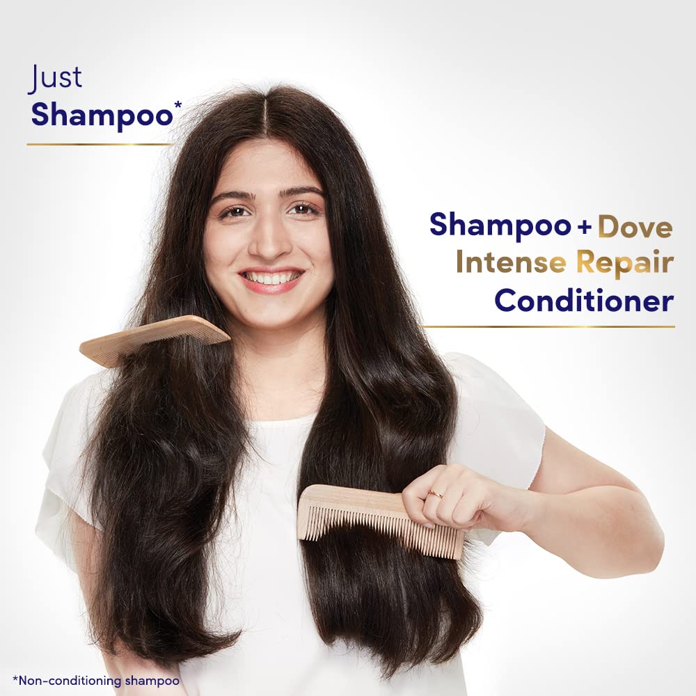 Dove Intense Repair Hair Conditioner, For Damaged And Frizzy Hair, 75 ml