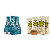 Nat Habit Five Oil Hibiscus NutriMask-Hair Mask for All Hair & Scalp Types (Pack of 3 x 40 gm) and Nat Habit Henna Paste, 100% Natural Rajasthani Henna - (Pack of 4 x 220g)