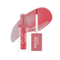 Hilary Rhoda Glass Glow Lip Gloss | Nourishing & Hydrating Lip Gloss | Sheer Coverage | High Shine | Juicy & Plump Lips | Glides on Smoothly | 5ml (Plumalicious - Shade 05)