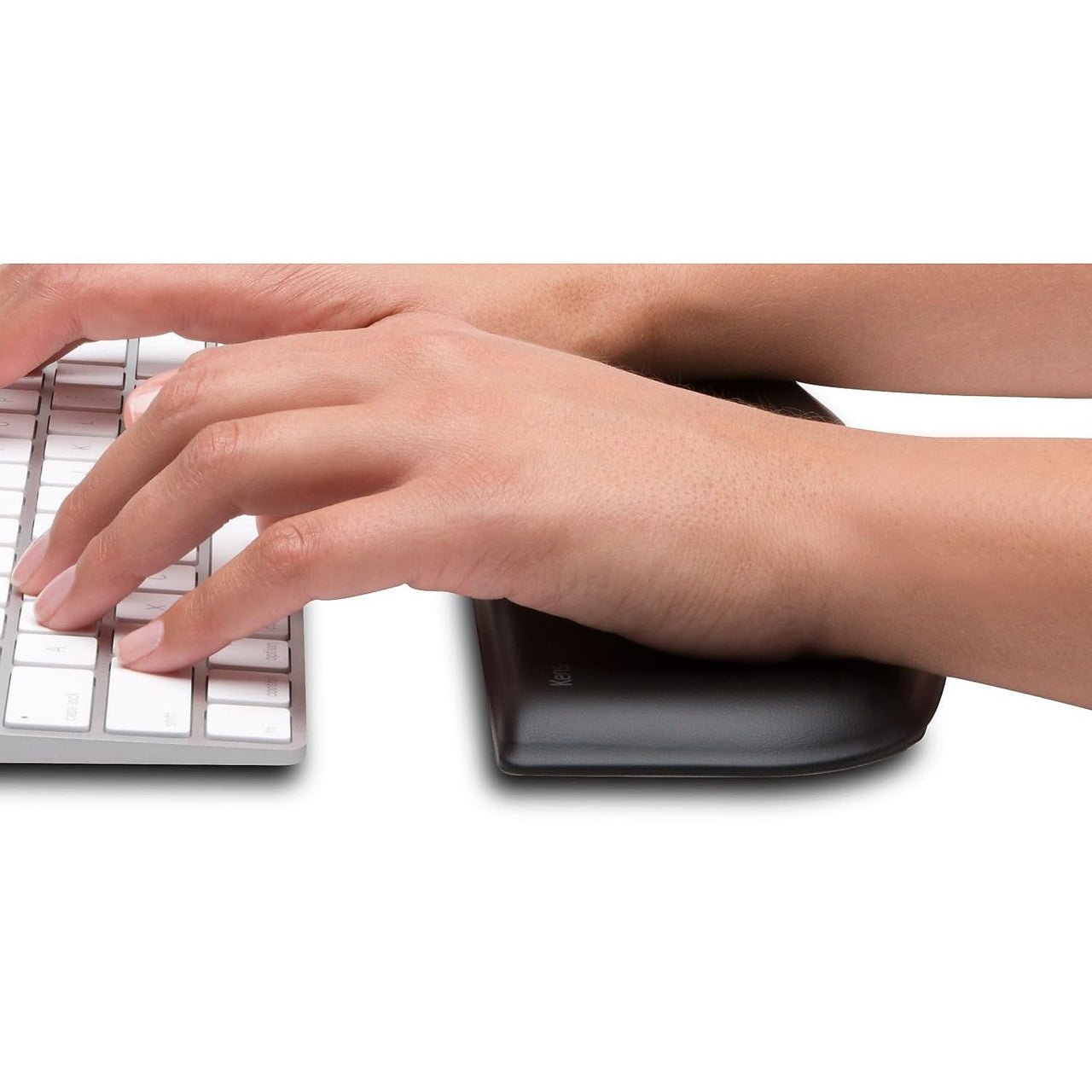 Kensington ErgoSoft Wrist Rest for Slim, Compact Keyboards, Black (K52801WW), 3.9 x 0.4 x 11.1 inches Keyboard Wrist Rest Slim & Compact