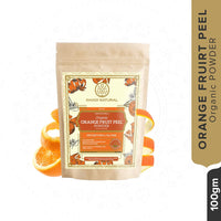 KHADI NATURAL Orange Fruit Peel Organic Powder Pack of 2 (2x100gm) 200gm